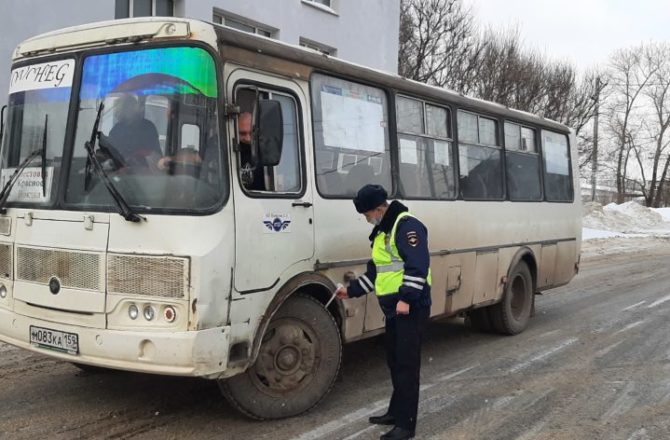 Обеспечение безопасности пассажироперевозок – на особом контроле Госавтоинспекции Соликамска